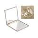 thumbnail image 1 of Espejo portátil plegable espejo mini espejo de maquillaje cuadrado dorado con aumento, 1 of 4