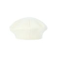 thumbnail image 3 of Time and Tru Women's Knit Beret, One Size Fits Most, Ivory, 3 of 3