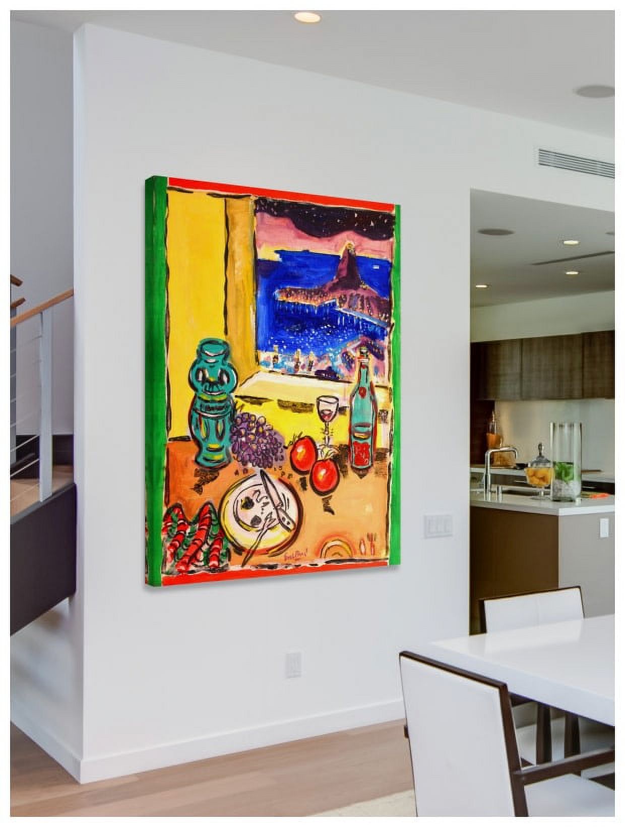 Marmont Hill "View of Rio" by Wayne Ensrud Painting Print on Canvas