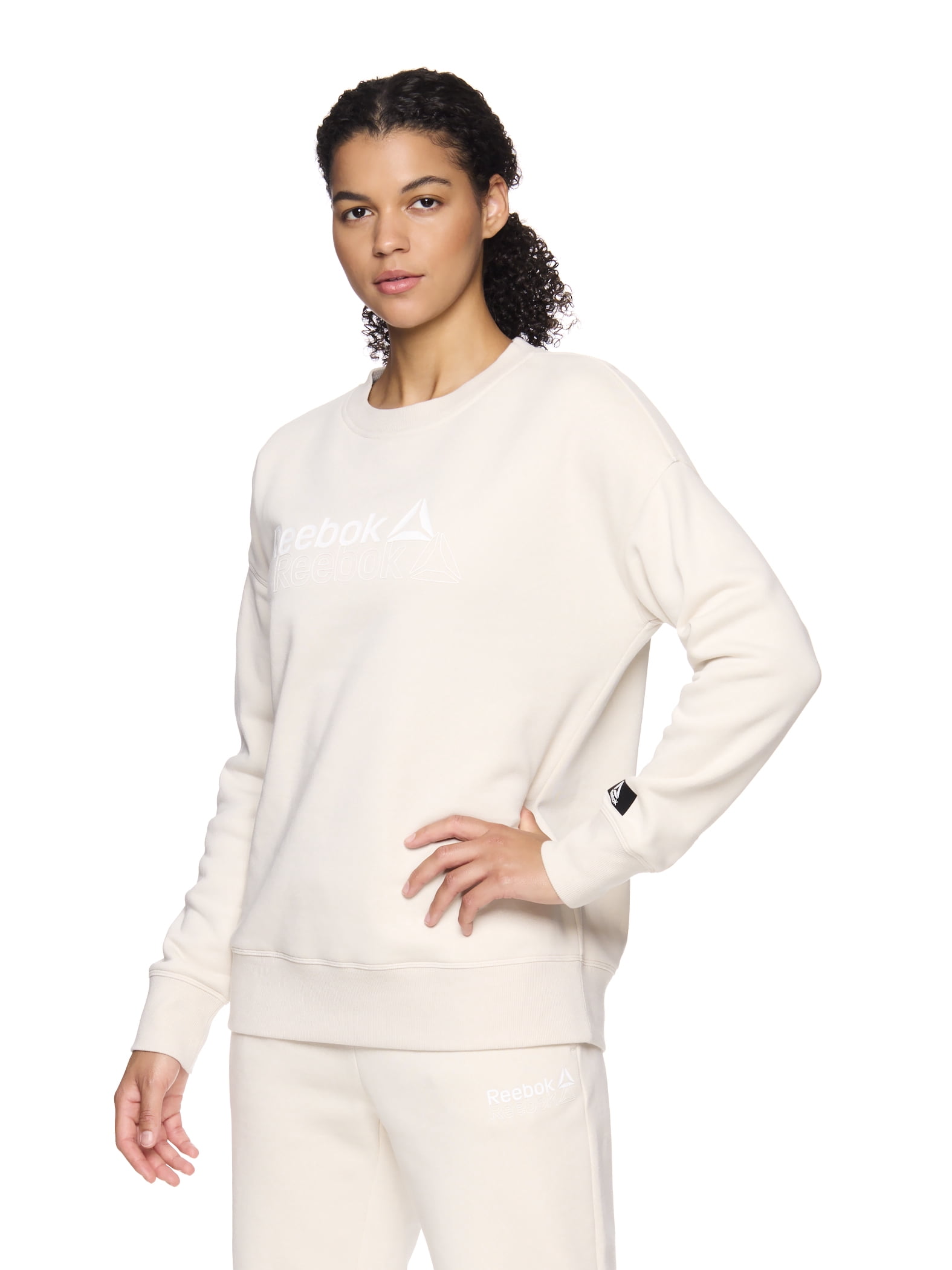 Reebok Women’s and Women’s Plus After Class Crewneck Sweatshirt, Sizes XS-4X