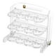 thumbnail image 3 of Caja organizadora de almacenamiento de huevos de , contenedor de almacenamiento de huevos, estante de almacenamiento de huevos, soporte de Blanco Macarena Bandeja de almacenamiento de huevos, 3 of 8
