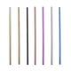 thumbnail image 4 of Juego de pajitas de acero inoxidable 304, tubo para beber de metal de color titanio, pajita para café, leche y té, 4 of 6