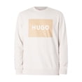 thumbnail image 6 of HUGO Duragol222 Graphic Sweatshirt, Beige, 6 of 6