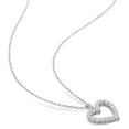 thumbnail image 3 of Everly Women's .6CT TGW Created Moissanite Sterling Silver Pendant, 3 of 7