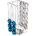 thumbnail image 6 of MyGift Stainless Steel Silver 360 Degree Rotating Coffee Pod Organizer Rack, 6 of 7