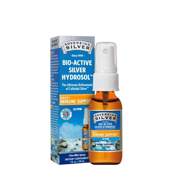 Silver Hydrosol Fine-Mist by Sovereign Sliver - 1 Fluid Ounces