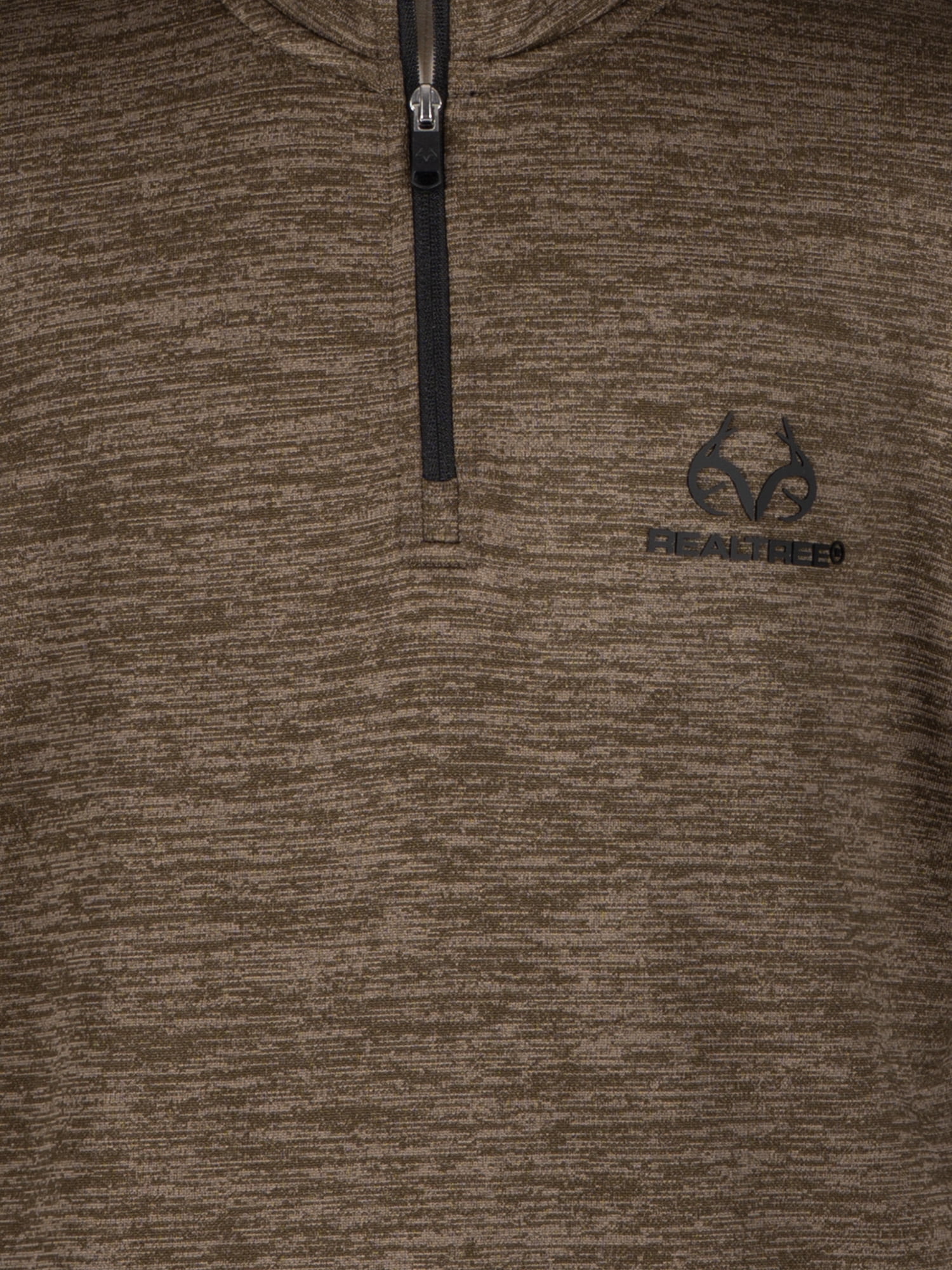 Realtree Youth Fleece Quarter Zip Pullover Sweatshirt, Sizes XS-XL
