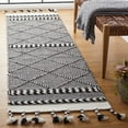 thumbnail image 2 of SAFAVIEH Casablanca Roswell Geometric Runner Rug, Black/Ivory, 2'3" x 8', 2 of 8