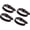 Design 3, variant on 4Pcs Windbreaker Sleeve Extension Strap Adjustable PU Cuff Lengthening Belt For Men Women Jackets Coat Outerwear