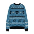 thumbnail image 2 of Naruto Christmas Jumper Classic Logo new Official Unisex Blue, 2 of 3