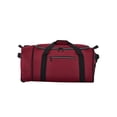 thumbnail image 2 of Protégé Navigation 28-inch Collapsible Rolling Duffel, Red, 2 of 8