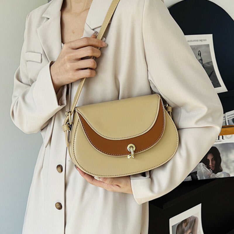 CoCopeaunts Female Simple Messenger Bag Quality Soft Leather