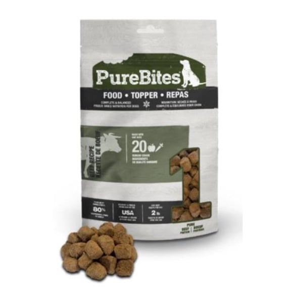 Pure Treats  10 oz Beef Recipe Dog Food Topper