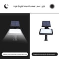 thumbnail image 3 of Labymos 5.5V 2.88W 48LEDs Solar Power Lights IP65 Water Resistance 4 Lighting Modes Outdoor Landscape, 3 of 8