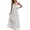 White, variant on Dvprdro Polka Dots Spaghetti Strap Back Shirred Waist Loose A Line Maxi Dress for Women 2026 Summer Beach Vacation Casual