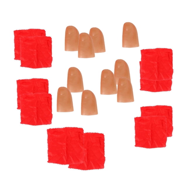 HORIALENCE 10 Sets Practical Joke Set Assorted Color Fake Fingers Props