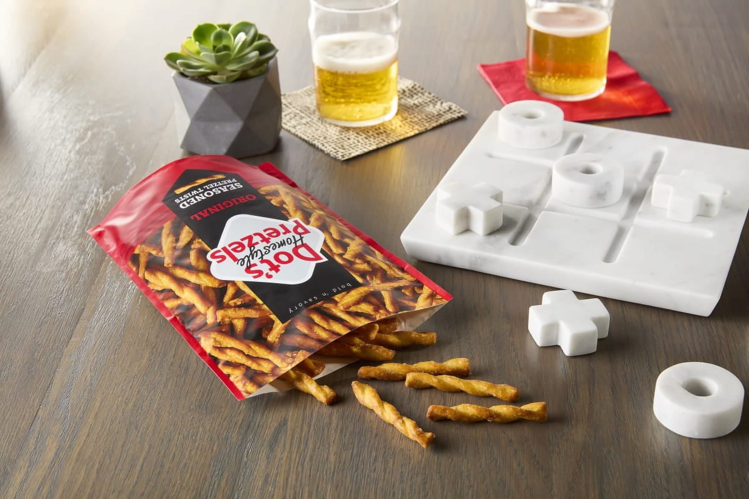 (2 pack) Dot's Pretzels, Original Seasoned Pretzel Twists, 9.5 oz bag