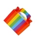 thumbnail image 5 of Bewildely 20 cajas de cartón grueso, caja de cartón en blanco brillante, caja de postre Dim Sum, caja de regalo para niños, caja de cartón raya arcoiris 2Conjunto, 5 of 6