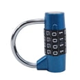 thumbnail image 1 of Multifunctional Combination 4 Digit Security Padlock Gym Locker Drawer Luggage Cabinet Toolbox Door Lock Door Padlock, 1 of 5