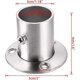 thumbnail image 1 of 4 Packs Stainless Steel Pole Sockets Flange Rod Holder, Wall Mount Pipe Bracket With Screws For Closet Wardrobe Shower Curtain Rod (fit 25mm / 1') (s, 1 of 5