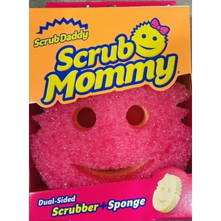  Scrub Daddy Scrub Mommy - Scratch-Free Multipurpose Dish Sponge  - BPA Free & Made with Polymer Foam - Stain & Odor Resistant Kitchen Sponge  (3 Count) : Health & Household