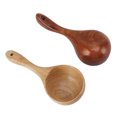 thumbnail image 1 of Wooden Soup Ladles, 2pcs Soup Spoon Safe Long Handle  for Home, 1 of 8