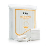 Soft Square Cotton Pads Makeup Remover Pads Triple Layered Cosmetic Cotton Pads for Toner & Skincare Products Lint-Free