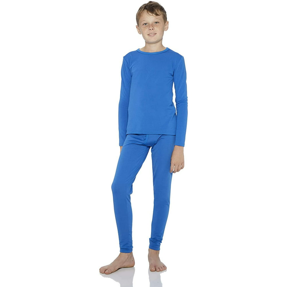 Rocky Thermal Underwear for Boys Fleece Lined Thermals Kids Base Layer ...