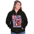 thumbnail image 4 of Street Fighter M Bison Self Made Zip Up Hoodie Men's Women's Brisco Brands M, 4 of 6