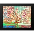 thumbnail image 2 of Chestier, Eric 14x12 Black Modern Framed Museum Art Print Titled - Klimts Tree 2.0, 2 of 5