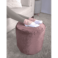 thumbnail image 3 of Taburete - bolsa cilíndrica, rosa, 3 of 4