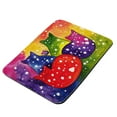 thumbnail image 1 of Fiesta Polka-Dot Kitties and Mouse Cat Abstract Art by Denise Every - KuzmarK Mousepad / Hot Pad / Trivet, 1 of 1