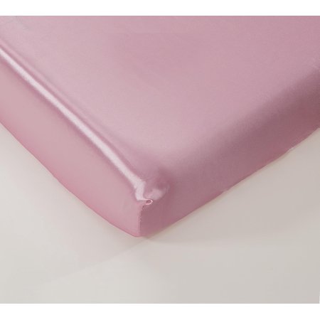 Super Soft & Silky Crib Fitted Sheet 28" X 52" 9" (Solid/Deep Pocket) (Light )