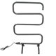 thumbnail image 3 of LYUMO Soporte de piso Calentador de toallas, forma de S Ahorro de energía Fácil de operar 100W Aleación de aluminio Temperatura constante Toallero de secado para bao para cocina LYUMO No se aplica, 3 of 6