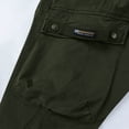 thumbnail image 4 of JXMVOJ Men's Hiking Pants Water Resistant Cargo Quick Dry Travel Elastic Waist with Zip Pockets Fashion Casual Solid Color Cargo Zipper Pockets Full Length Pants for Work Running, 4 of 6