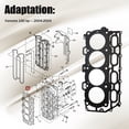 thumbnail image 6 of 4 Stroke Gasket Cylinder Head for Yamaha Outboard 150HP F150TXRC US, 6 of 10