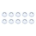 thumbnail image 1 of Uxcell G1/2 POM Limitador de flujo reductor de agua para cabezal de ducha 10 Pcs 2.5pgm Blanco 0.56 x 0.54 pulgadas, 1 of 5