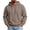 Coffee, variant on Mens Hoodies Pullover Casual Loose Comfort Sweatshirt Long Sleeve Solid Color Sport Sweatshirts Fall Winter Fashion Workout Hoodies For Men