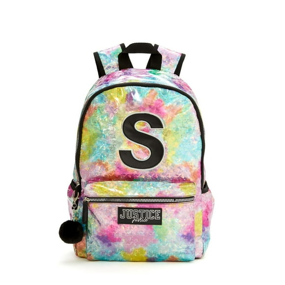 Justice 3 Piece Initial Backpack Set