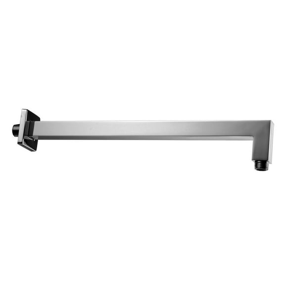 akuaplus® Wall mount shower arm square 16-1/2 in. with flange.