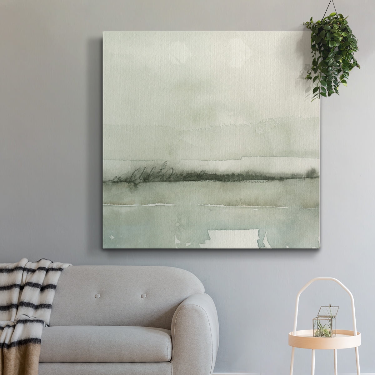 Wexford Home Winter Reflections III-Premium Gallery Wrapped Canvas, 24" x 24" - Ready to Hang