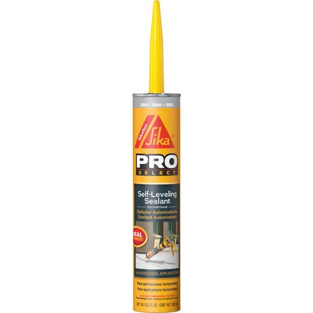 Sikaflex 91065 SelfLeveling Sealant, 10.1 oz, Cartridge, Gray