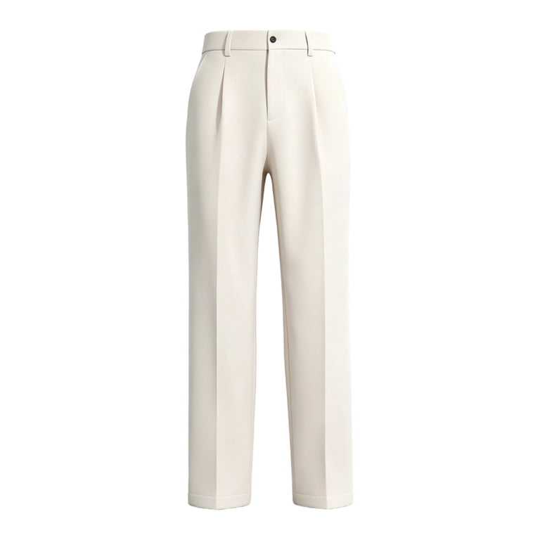 mens white silk dress pants White Satin Pants