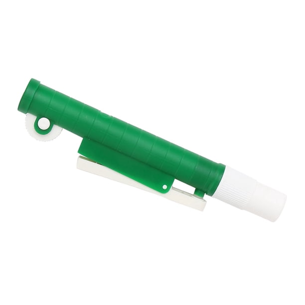Pipeta Bomba Laboratorio de Laboratorio Científico Pipeta Fleter Para Pipetas Desechables de Pláshico y Vidrio 10 ml de Bomba Verde Relleno de Liberación Rápida