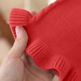 thumbnail image 7 of IVEYRTF Girls Two Piece Set Long Sleeve Pullover Sweater Top and Flared Pants Casual Outfit for Toddler Kids Fashion Playwear Daily Wear Holiday Birthday Party(Red#1,3 Years), 7 of 7