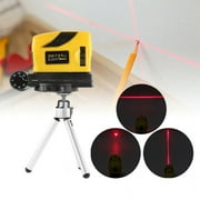 KingFurt High Precision 3D Laser Angle Measuring Tool - Red, Portable Woodworking Meter with Tripod