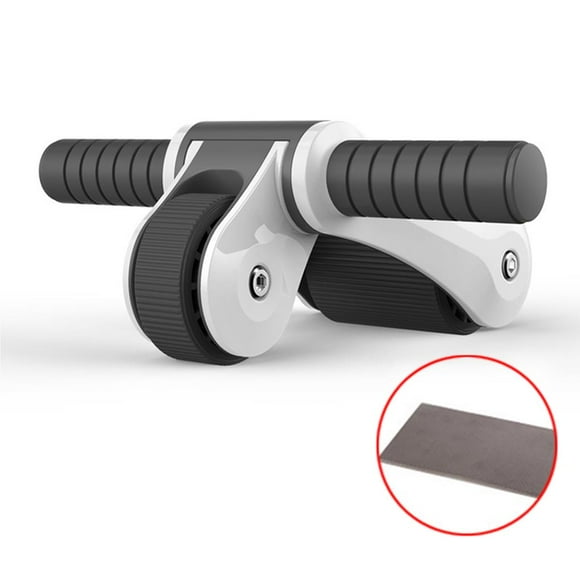 ruzhgo Ab Wheel Roller with Knee Pad Pro Fitness Equipment Abdominal Wheel Exercise Equipment Home Gym Core Training