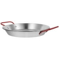 thumbnail image 4 of Stainless Steel Frying Pan Practical Fried Chicken Spaghetti Pan Kitchen Gadget for Home Restaurant (24cm), 4 of 9