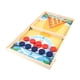 thumbnail image 2 of Juego de mesa de juego de disco rápido, juego de mesa de escritorio multifuncional portátil, juegos de bolos para familias, niños, adultos niños, 2 of 9