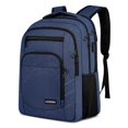 thumbnail image 1 of Mochila para portátil Liokesa Large School 15.6 pulgadas con USB azul, 1 of 7